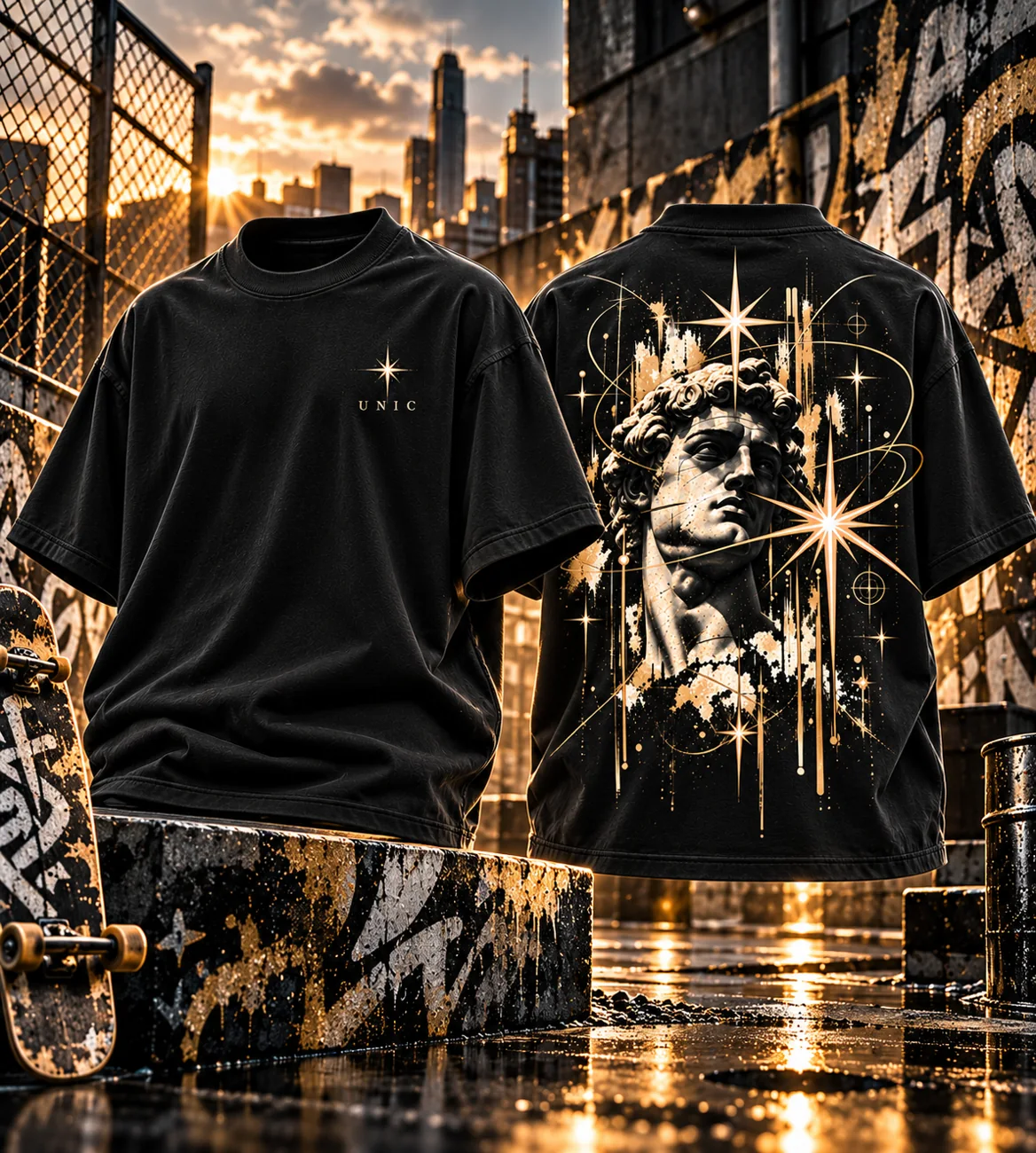 Camiseta UNIC negra